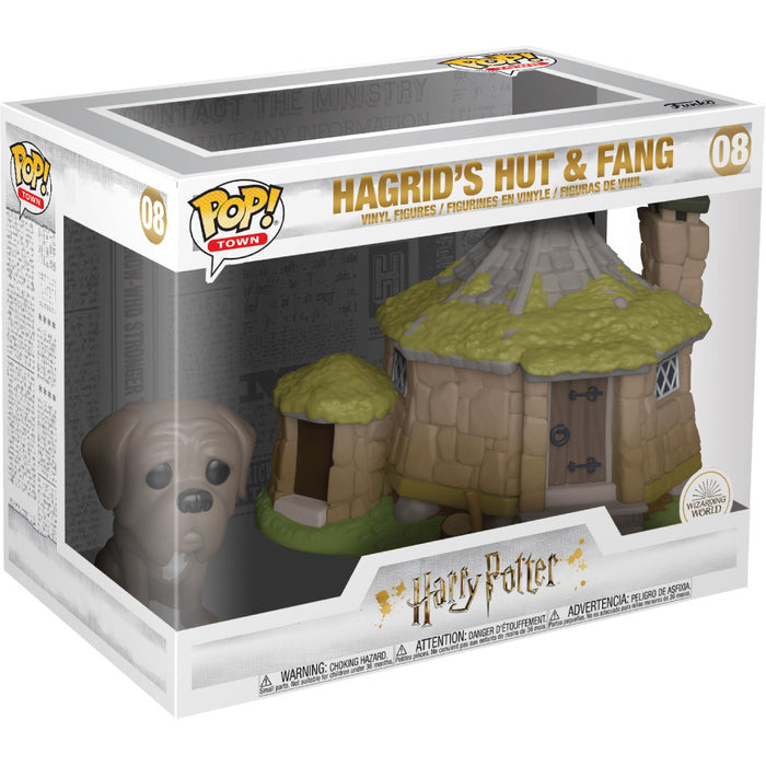 Figurina Funko Pop Harry Potter Coliba lui Hagrid si Fang - Red Goblin