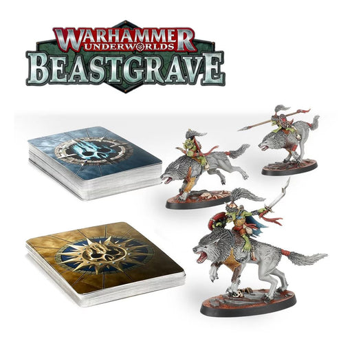 Expansiune Warhammer Underworlds Beastgrave Rippa's Snarlfangs - Red Goblin