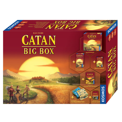Joc Catan Big Box Editia 2019 - Red Goblin