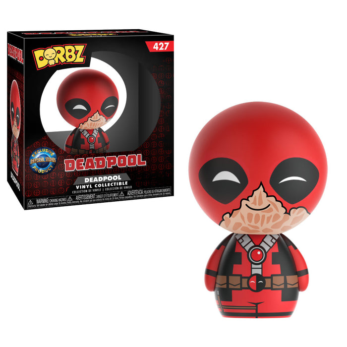 Figurina Sugar Pop Dorbz Marvel Deadpool cu Masca Rupta Exclusiv - Red Goblin