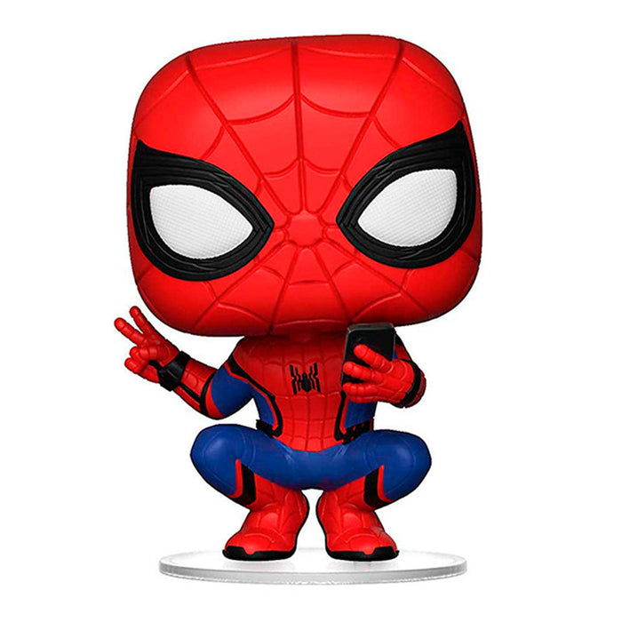 Figurina Funko Pop Spider-Man Far From Home Spider-Man in Costum de Erou - Red Goblin