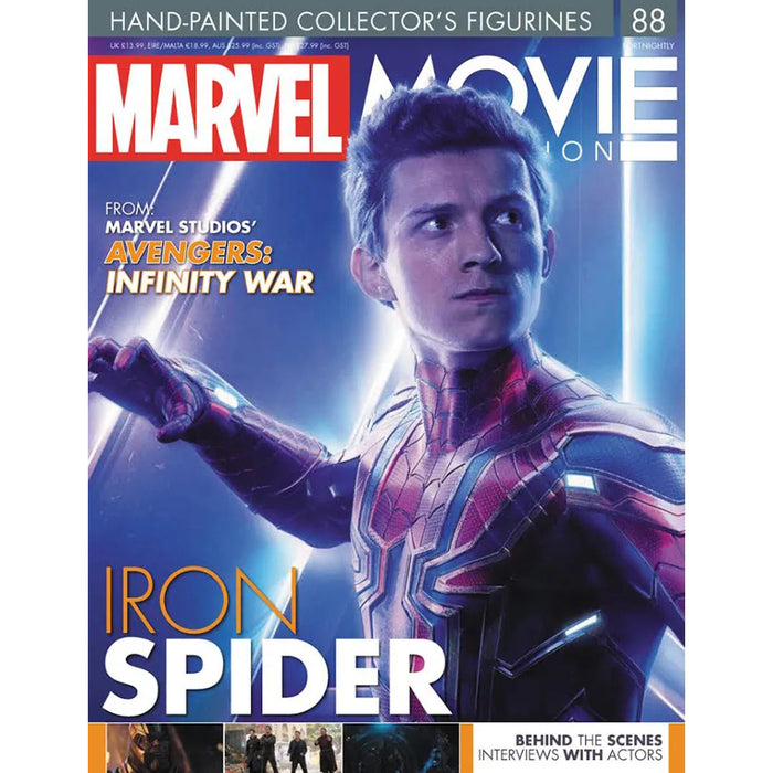 Set Figurina si Revista Marvel Movie Collection 88 Iron Spider - Red Goblin