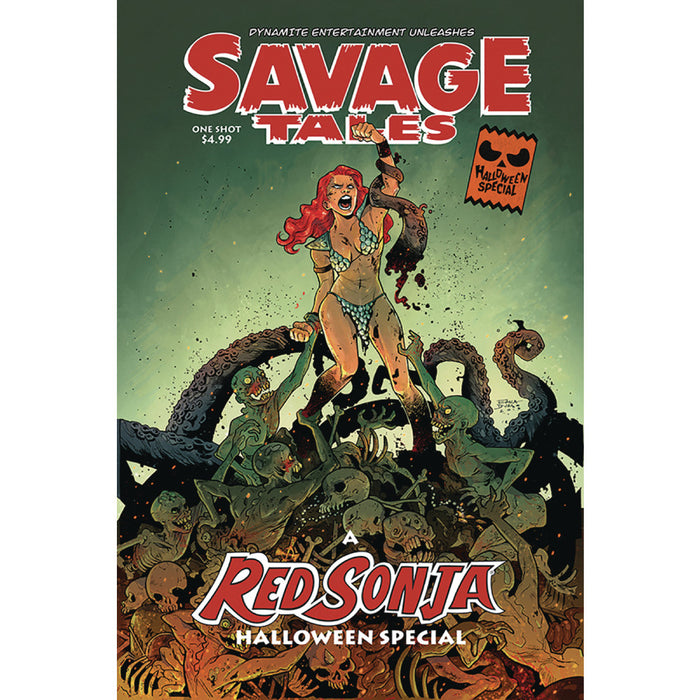 Savage Tales Halloween Special One Shot 00 Cvr A Durso - Red Goblin