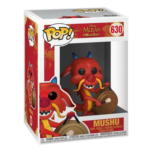 Figurina Funko Pop Mulan Mushu cu Gong - Red Goblin