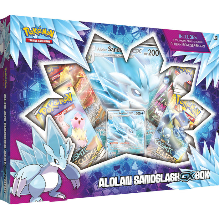 Pachet Pokemon Trading Card Game Alolan Sandslash-GX Box - Red Goblin