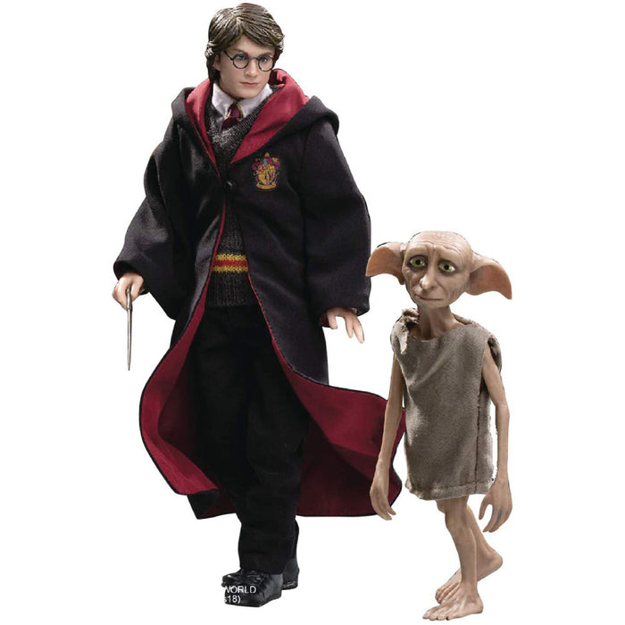 Set 2 Figurine Harry Potter Real Master Series 1/8 Harry & Dobby 16-23 cm - Red Goblin
