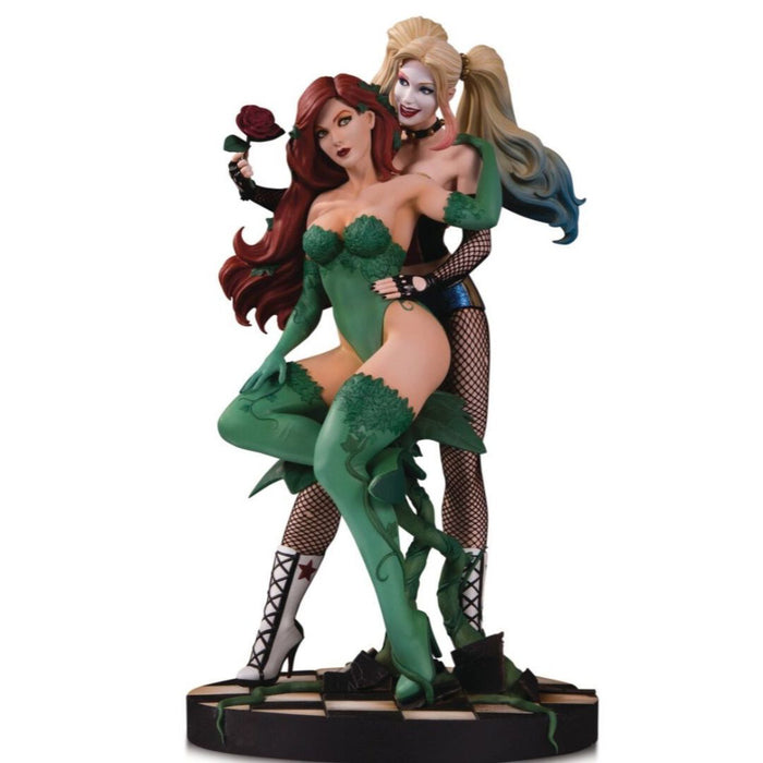 Figurina DC Designer Series Harley & Poison Ivy de Luppachino - Red Goblin