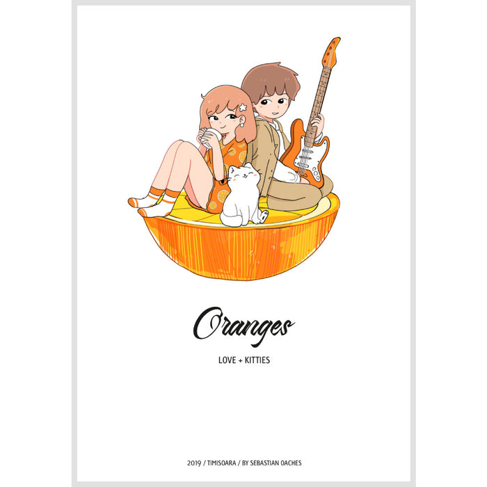 Oranges. Love+Kitties - Red Goblin