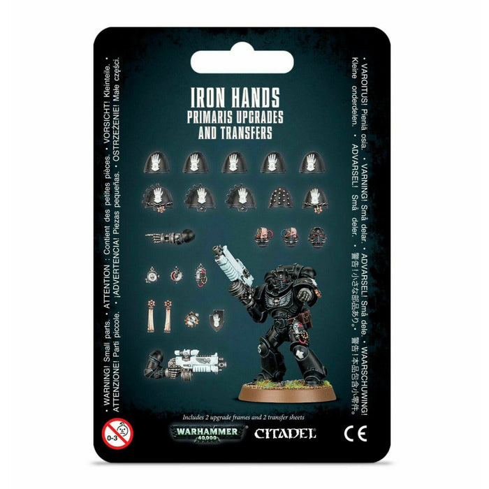 Expansiune Warhammer Citadel Iron Hands Primaris Upgrades and Transfers - Red Goblin