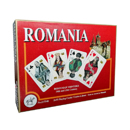Carti de joc Romania (Pachet Dublu) - Red Goblin