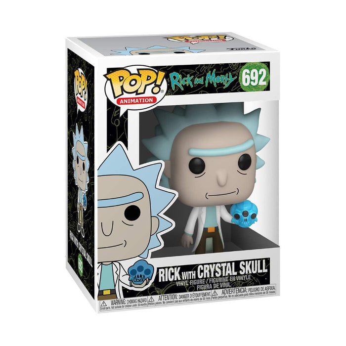 Figurina Funko Pop Rick and Morty Rick with Crystal Skull - Red Goblin