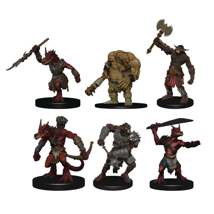 Pachet Miniaturi D&D Icons of the Realms Monster Pack Cave Defenders - Red Goblin