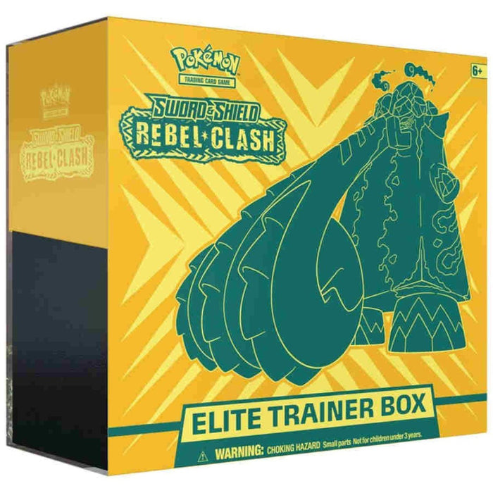 Pokemon Trading Card Game Sword & Shield 02 Rebel Clash Elite Trainer Box - Red Goblin