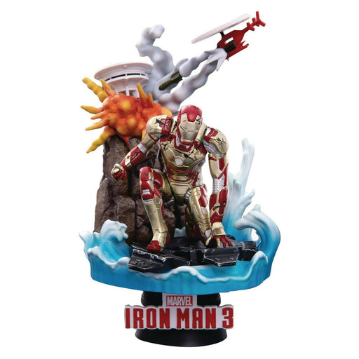 Figurina Marvel D-Stage Iron Man Mark XII 16 Cm - Red Goblin
