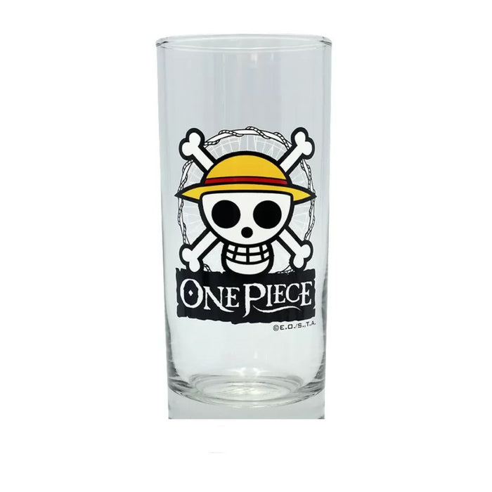 Set Pahar + Breloc + Mini Cana One Piece Skull Luffy - Red Goblin