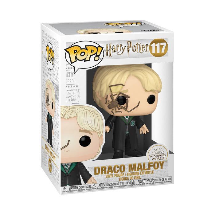 Figurina Funko Pop Harry Potter Malfoy with Whip Spider - Red Goblin