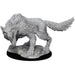 Miniaturi Nepictate D&D Nolzur's Marvelous Winter Wolf - Red Goblin