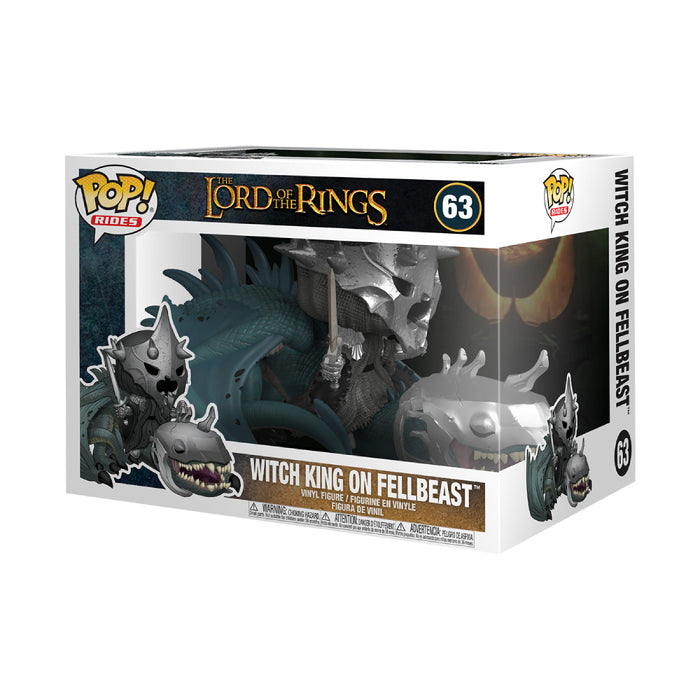 Figurina Funko Pop Lord Of The Rings Witch King cu Fellbeast - Red Goblin