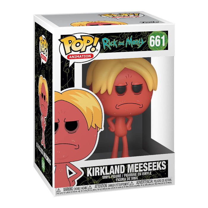 Figurina Funko Pop Rick and Morty Kirkland Meeseeks - Red Goblin