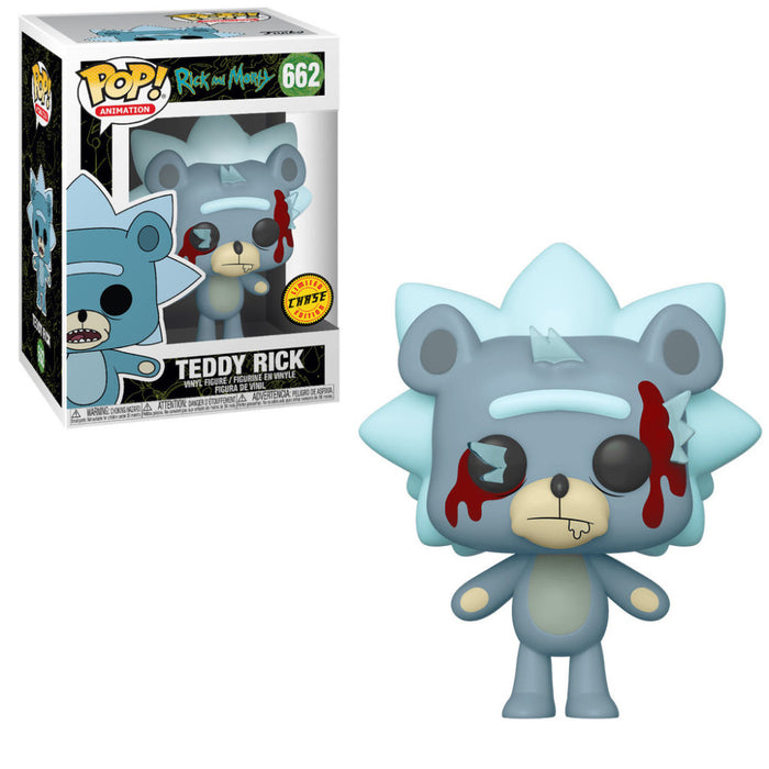 Figurina Funko Pop Rick and Morty Teddy Rick (CHASE) - Red Goblin