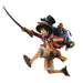 Figurina One Piece Three Brothers PVC Monkey D Luffy 11 cm - Red Goblin