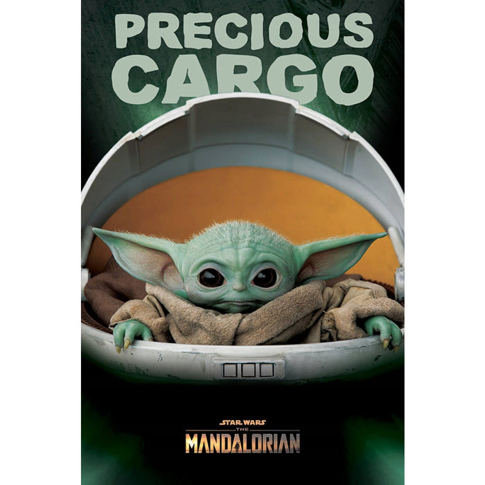Poster Star Wars Mandalorian Precious Cargo - Red Goblin
