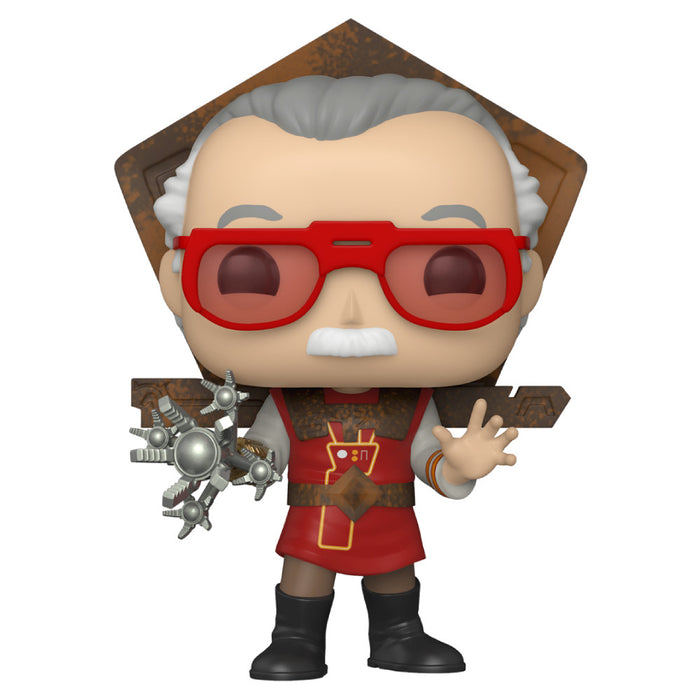 Figurina Funko Pop Stan Lee in Ragnarok Outfit - Red Goblin