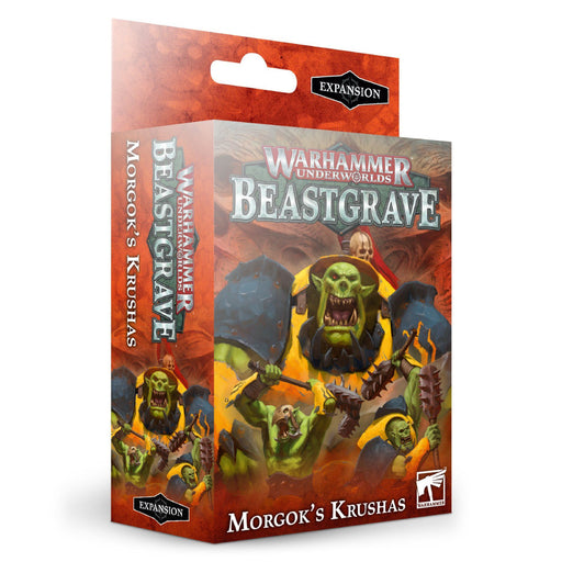 Warhammer Underworlds Beastgrave Morgok's Krushas - Red Goblin