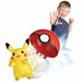 Pachet Poke Ball si Figurina de Plus Pokemon Pop Action Pikachu - Red Goblin