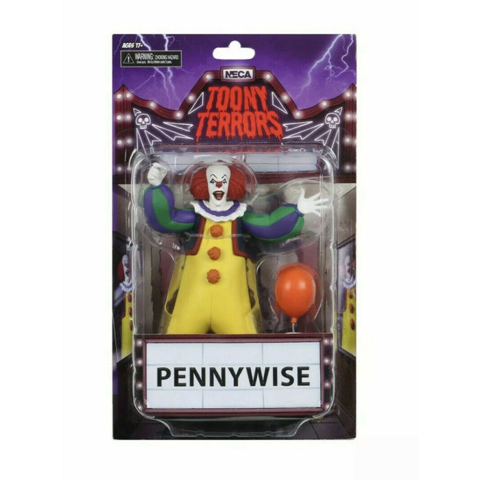 Figurina Articulata Toony Terrors 15 cm Pennywise (1990) - Red Goblin