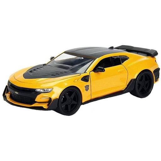 Figurina Transformers Diecast Model 1/24 2016 Chevy Camaro Bumblebee cu Moneda de Colectie - Red Goblin