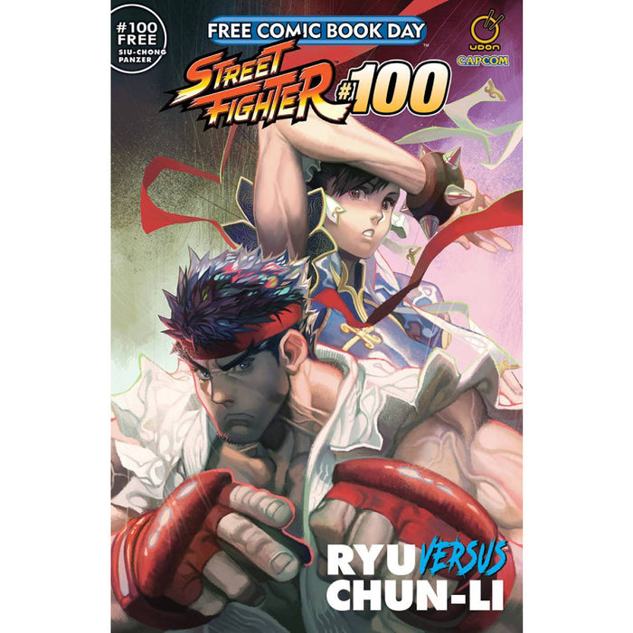 FCBD 2020 Street Fighter 100 Ryu Vs Chun Li - Red Goblin