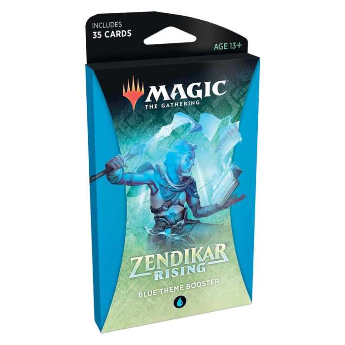 Magic the Gathering Zendikar Rising Theme Booster Blue - Red Goblin