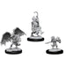 Miniaturi Nepictate D&D Nolzur's Marvelous Kobold Inventor, Dragonshield & Sorcerer - Red Goblin