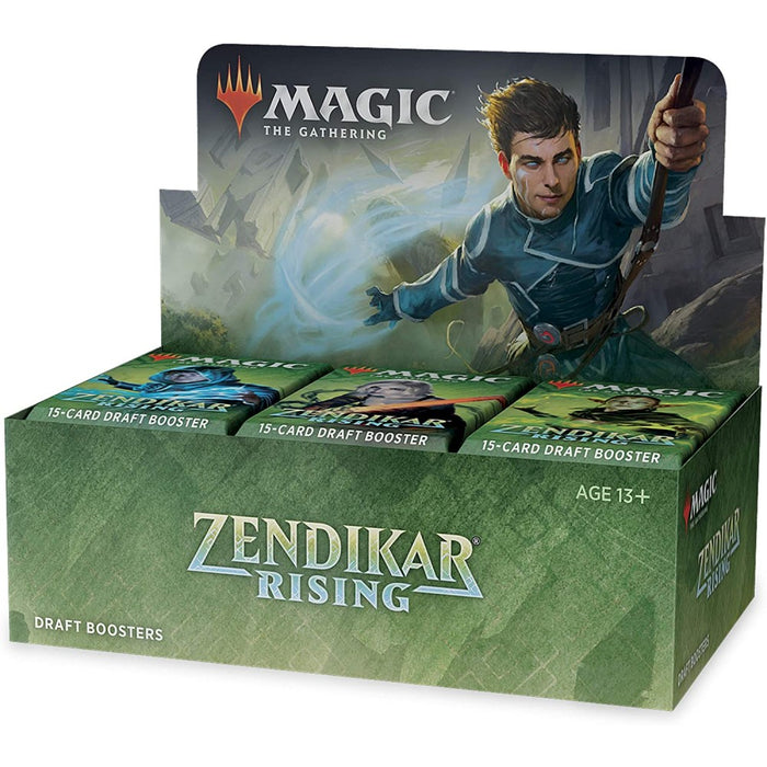 Magic the Gathering Zendikar Rising Draft Booster Box - Red Goblin