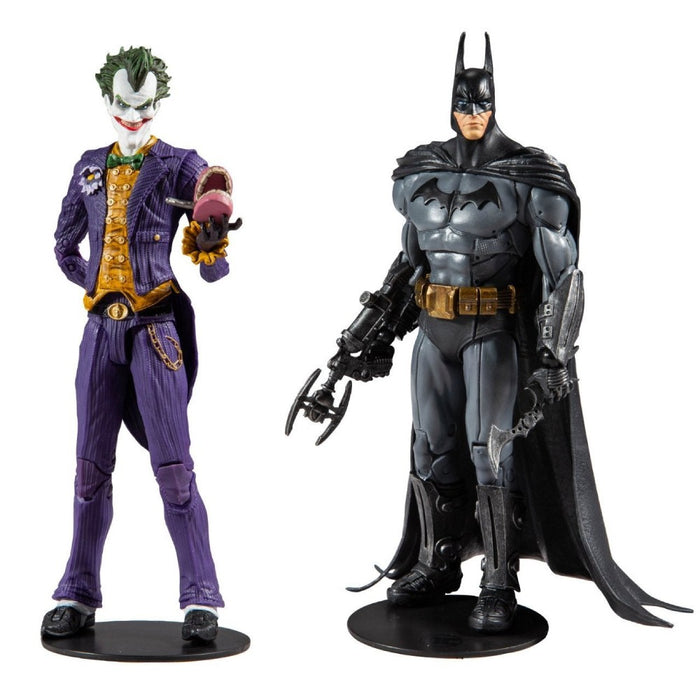 Set 2 Figurine Articulate de Colectie DC Multiverse Arkham Asylum Batman VS Arkham Asylum Joker 18 cm - Red Goblin