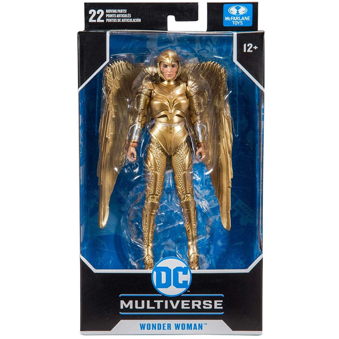 Figurina Articulata DC Multiverse Wonder Woman in Gold Armor 1984 - Red Goblin