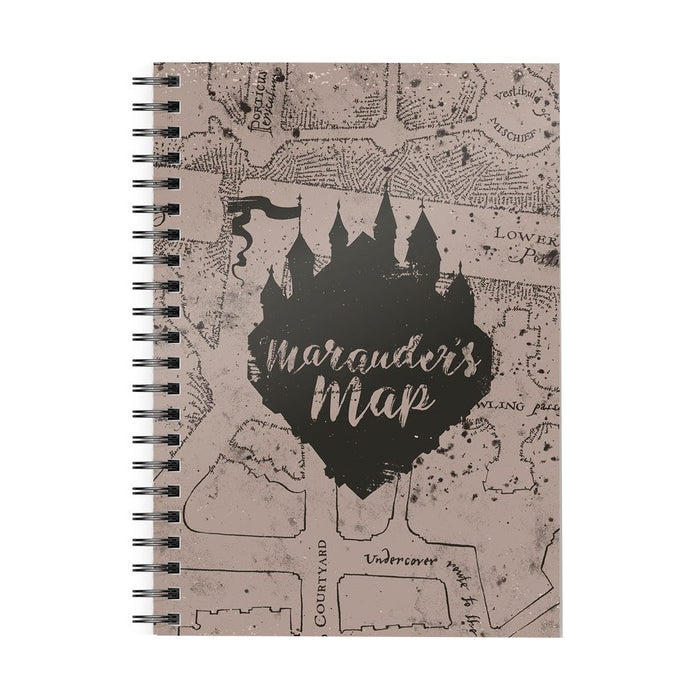 Notebook Harry Potter Marauders Map - Red Goblin