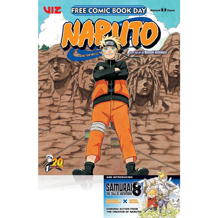 FCBD 2020 Naruto Samurai 8 Viz Manga - Red Goblin