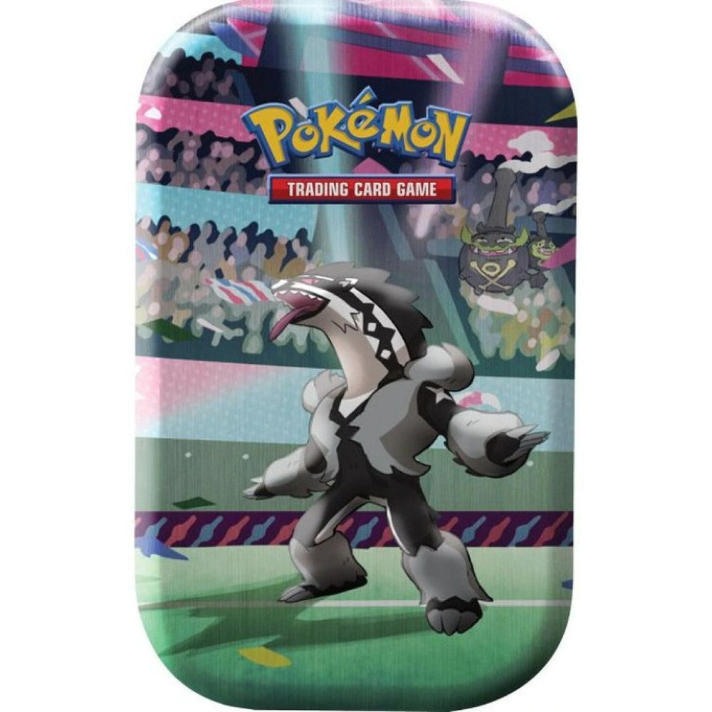 Pokemon Trading Card Game Galar Pals Mini Tin Obstagoon & Galarian Wee