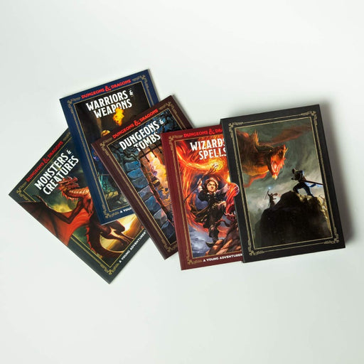Set Ghiduri Young Adventurers Coll D&D 4 Book Box Set - Red Goblin
