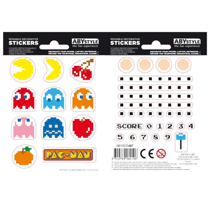 Stickere Pac-Man 16x11 cm Maze - Red Goblin