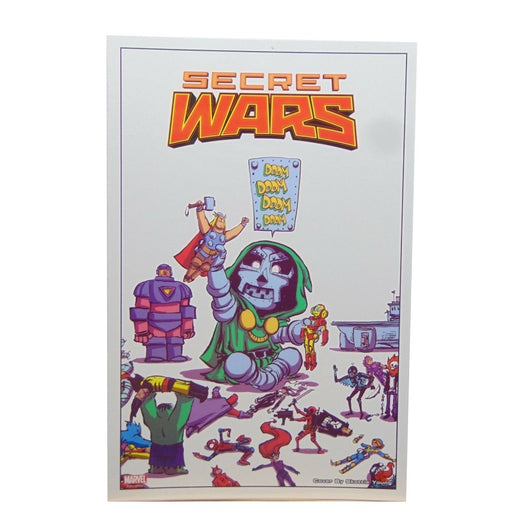 Secret Wars 01 Skottie Young Variant Lithograph - Red Goblin
