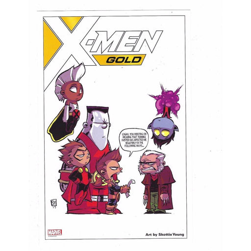X-Men Gold 01 Skottie Young Variant Lithograph - Red Goblin