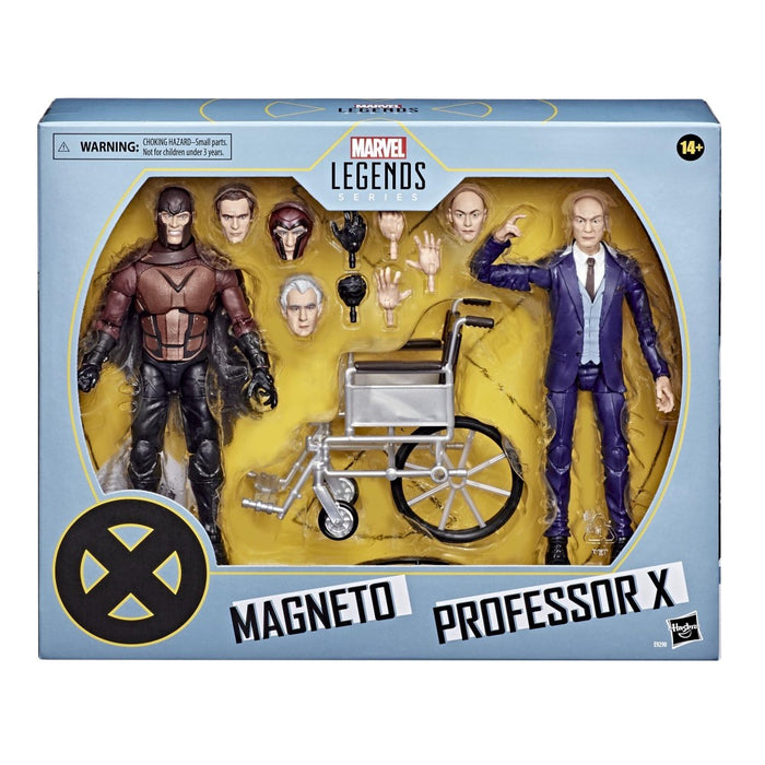 Set 2 Figurine Articulate X-Men Movie Legends 6 inch Magneto & Prof X - Red Goblin