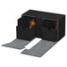 Cutie Depozitare Ultimate Guard Twin Flip'n' Tray Deck Case 200+ Standard Size XenoSkin Negru - Red Goblin