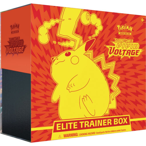 Pokemon Trading Card Game Sword & Shield 04 Vivid Voltage Elite Trainer Box - Red Goblin