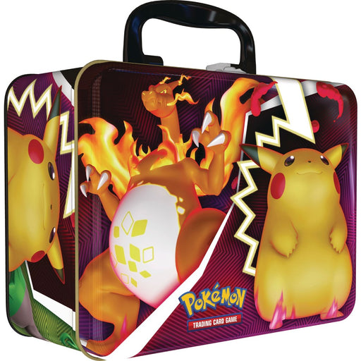 Pokemon Trading Card Game Collectors Chest Tin Vivid Voltage Charizard Pikachu - Red Goblin