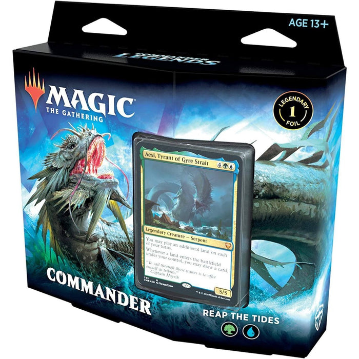 Magic the Gathering Commander Legends Commander Deck Reap the Tide - Red Goblin