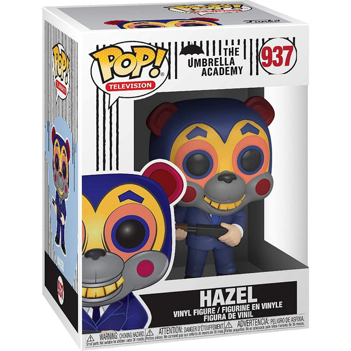 Figurina Funko Pop Umbrella Academy Hazel with Mask - Red Goblin